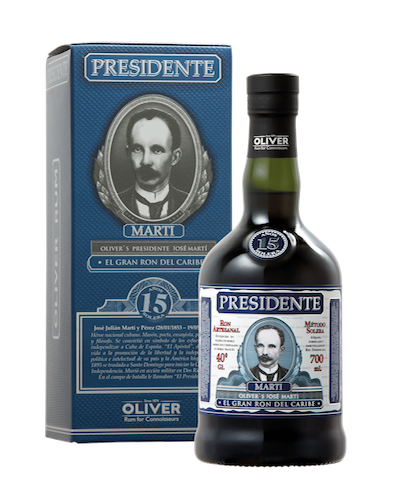 Ron PRESIDENTE MARTI 15 anos 40% 0,7L