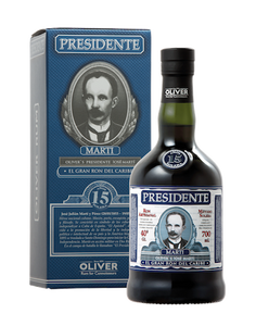 Ron PRESIDENTE MARTI 15 anos 40% 0,7L